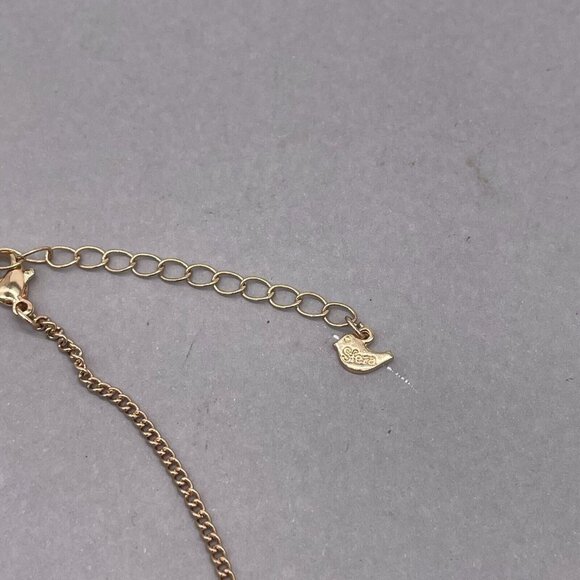 Sfera Multicolor Beaded Tassel Chain Necklace Gold Tone Lobster 16 to 18 Inches - Picture 4 of 4